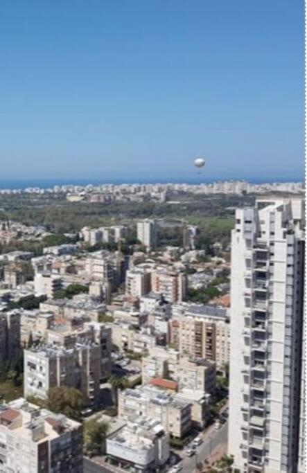 Beautiful Penthouse W/Amazing View, Prime Location Ramat Gan Exterior foto