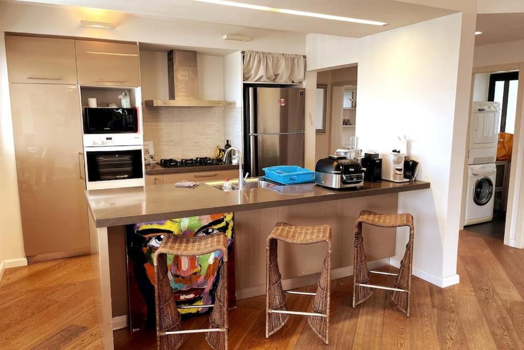 Beautiful Penthouse W/Amazing View, Prime Location Ramat Gan Exterior foto