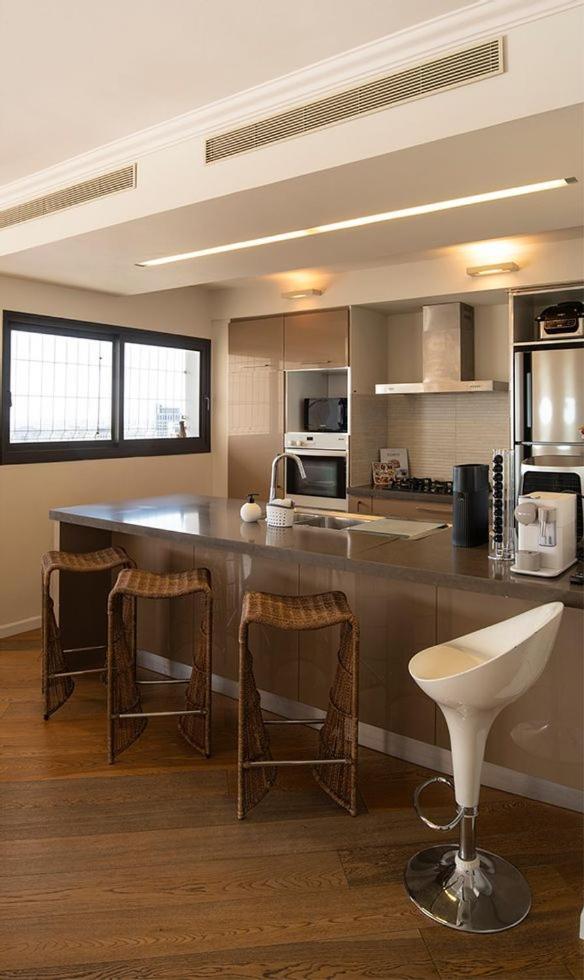 Beautiful Penthouse W/Amazing View, Prime Location Ramat Gan Exterior foto